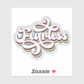 Onbevreesde Christelijke Gelovige Vinyl Sticker (Vel)