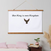 Onbevreesde vlieg in de lucht hangend wandkleed (Slaapkamer)