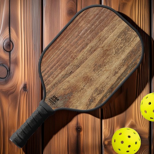 Onbewerkt cederhout pickleball paddle