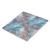 Onbewerkt marmer tegeltje (Zijkant)