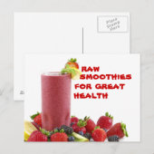 onbewerkte gladheid voor grote gezondheid briefkaart (Voorkant / Achterkant)