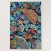 onbewerkte kristallen puzzel (Verticaal)