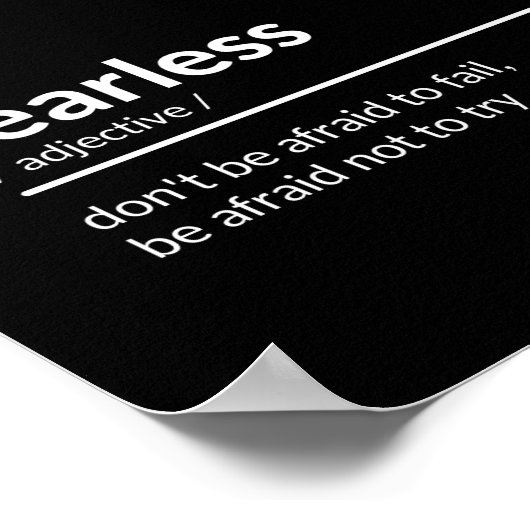 Onbewerkte prijsopgave poster (Hoek)