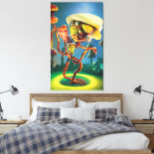 Onbewezen Theorieën over de Realiteit Canvas Afdruk (Insitu (Slaapkamer))