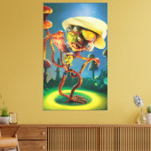 Onbewezen Theorieën over de Realiteit Canvas Afdruk (Insitu (Woonkamer))