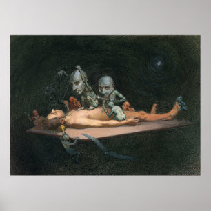 Onbewuste Mannen Chloroform Seing Demons Poster