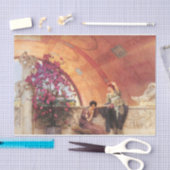 Onbewuste rivalen (door Sir Lawrence Alma-Tadema) Tissuepapier (Craft)