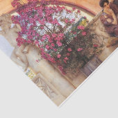 Onbewuste rivalen (door Sir Lawrence Alma-Tadema) Tissuepapier (Detail)