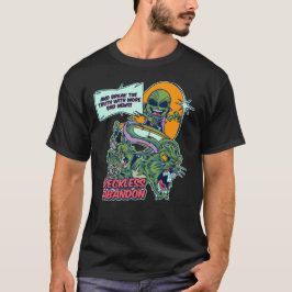 Onbezonnen Waanzin – Punk Chaos Monster Bunny Buit T-shirt