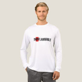 onbrandbaar Tri-Blend shirt (Voorkant)