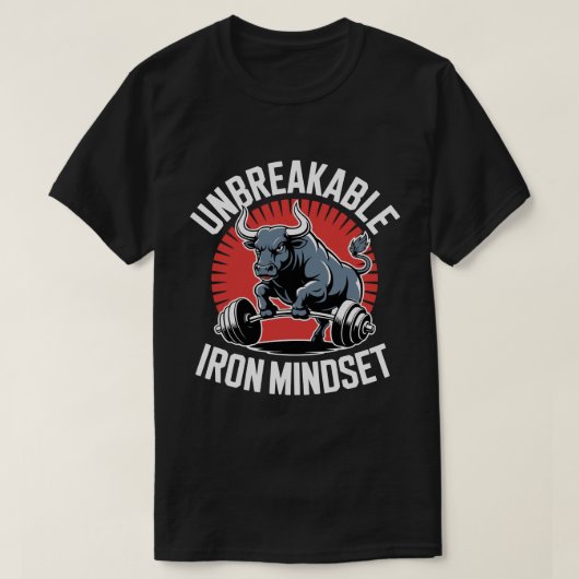 Onbreekbaar IJzeren T-shirt (Design voorkant)