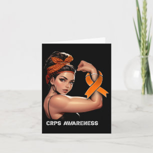 Onbreekbaar Meisje Mam Crops Bewustzijn Kaart