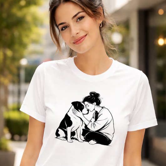 Onbreekbare Band Tussen Hond & Mens T-shirt