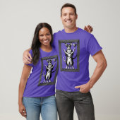 Onbreekbare Bond: Dog & Cat Duo T-shirt (Unisex)
