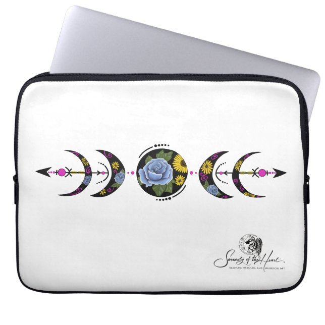Onbreekbare Cyclus van de Natuur Laptop Sleeve (Voorkant)