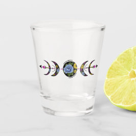 Onbreekbare cyclus van de natuur shot glas