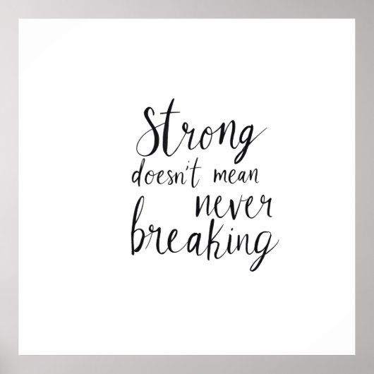 Onbreekbare geest poster (Voorkant)