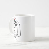 Onbreekbare Mexicaanse Rosie Vrouw Mamacita Cinco  Koffiemok (Voorkant links)