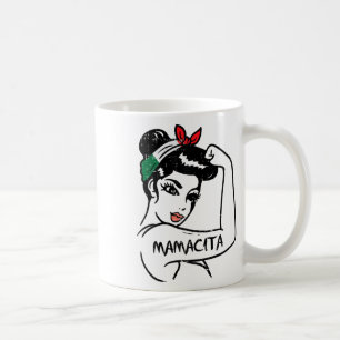 Onbreekbare Mexicaanse Rosie Vrouw Mamacita Cinco  Koffiemok