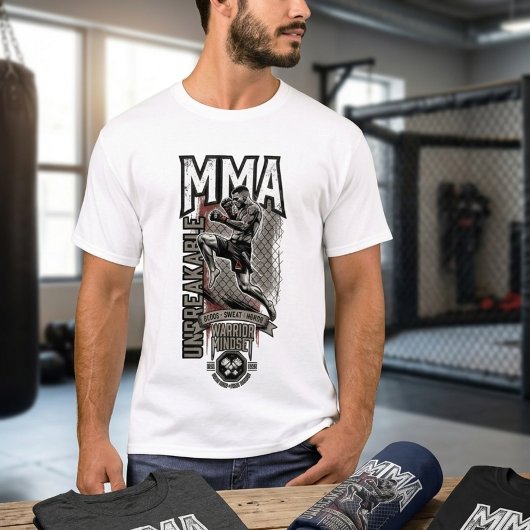 Onbreekbare MMA Fight Club T-shirt