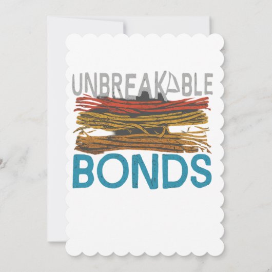 Onbreekbare obligaties kaart (Voorkant)