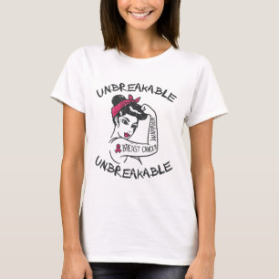 Onbreekbare Roze Borstkanker Krijger Overlevende G T-shirt