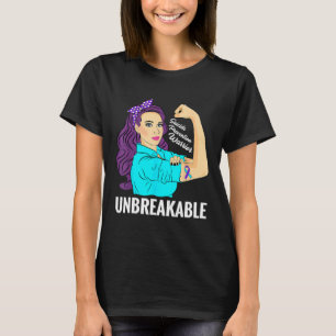 Onbreekbare zelfmoordpreventie Aankomst of bewustw T-shirt
