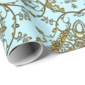 Onbuigbare Girly French Glossy Cadeaupapier (Rol Hoek)