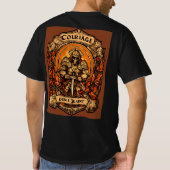 Onbuigzame Spirit-de moed en strijdbaar shirt (Achterkant)