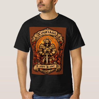 Onbuigzame Spirit-de moed en strijdbaar shirt