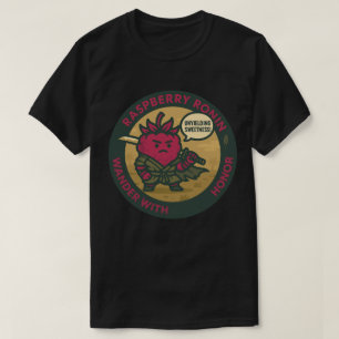 Onbuigzame Zoetheid Warrior Framboos T-shirt