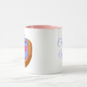 Once a Bookie Always a Bookie Cute Ghost Reading Mok (Midden)