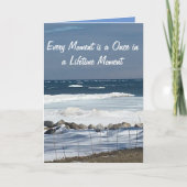 "Once in a Lifetime" inspirerend kaarten (Voorkant)