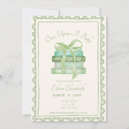 Once Upon A Baby Baby Shower Invitation  Kaart