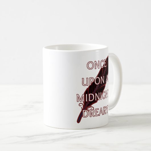 Once Upon a Midnight Dreary Mok (Voorkant rechts)
