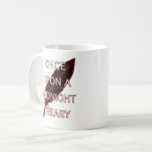 Once Upon a Midnight Dreary Mok (Voorkant links)