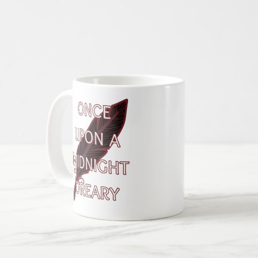 Once Upon a Midnight Dreary Mok (Voorkant links)