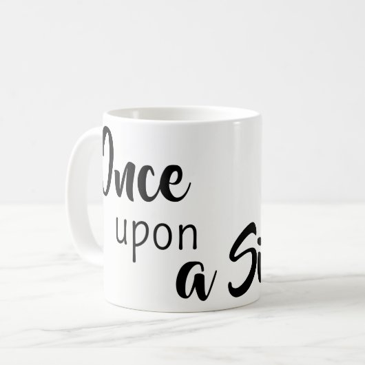 Once Upon a Sip of Coffee Mugs Koffiemok (Voorkant links)