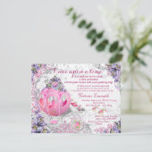 Once Upon a Time Baby shower Kaart (Staand voorkant)