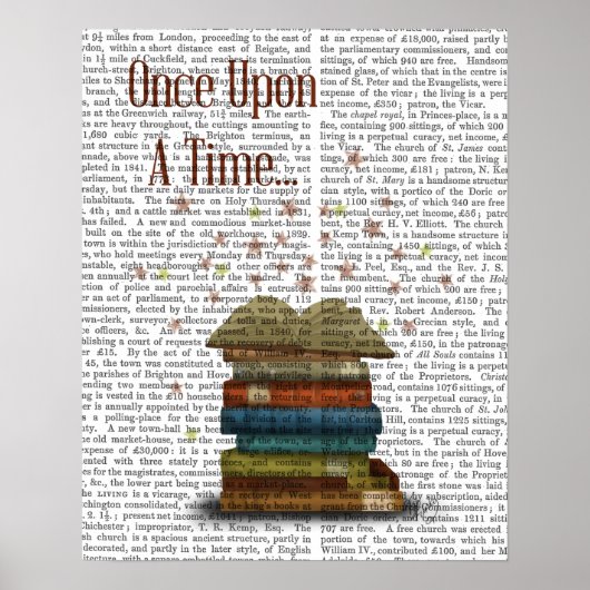 Once Upon A Time Books Poster (Voorkant)