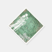 Once Upon A Time Bruiloftspapier servetten (Hoek)