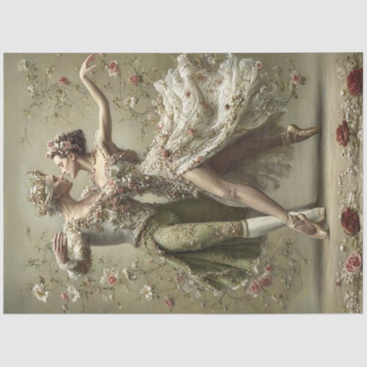 Once Upon a Time Couple Tissuepapier (Voorkant)