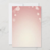 once upon a time fairytale frame gold baby shower kaart (Achterkant)