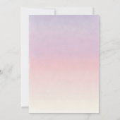 once upon a time fairytale magical royal pink kaart (Achterkant)