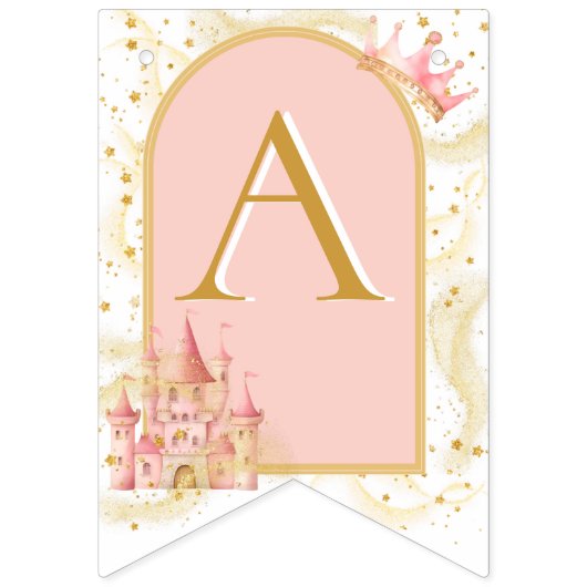 Once Upon a Time Happy Birthday Bunting Banner (Tweede vlag)