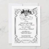 Once Upon A Time Huwelijksuitnodiging Kaart (Voorkant)