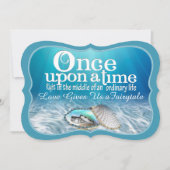 Once Upon A Time Huwelijksuitnodiging Kaart (Voorkant)