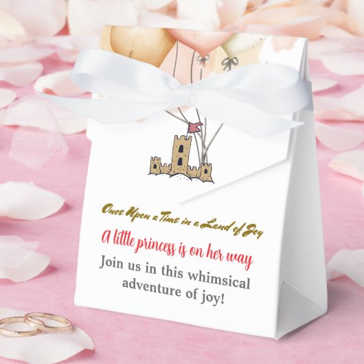 Once Upon a Time in a Land of Joy Favor Boxes Bedankdoosjes (Huwelijk)