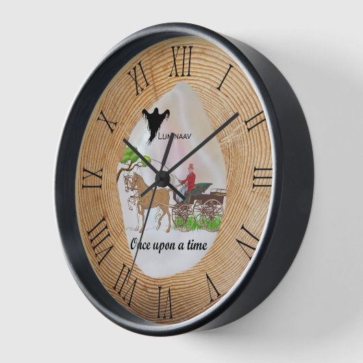 "Once Upon a Time" Muur klok (Hoek)