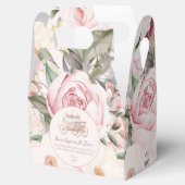 Once Upon a Time Pink Princess Baby shower Bedankdoosjes (Geopend)